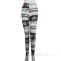 Good quality 98% polyester 2% spandex lady's leggings